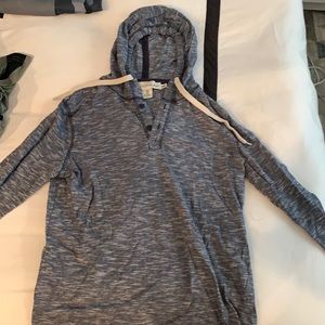 Hooded men’s long sleeve shirt